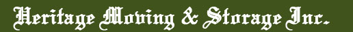Heritage Moving & Storage